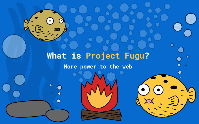 Project Fugu - Web Capabilities - Cover Image Underwater World