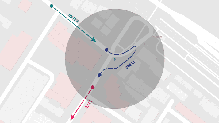 Geofencing Map Example